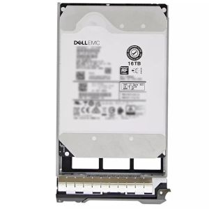Dell 161-BBEM SED FIPS-140 16TB 7200 RPM SAS 12Gbps 512e 512MB 3.5inch Hot-Plug HDD with Tray