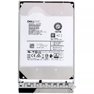 Dell EMC 161-BBUR 18TB 7.2K RPM SAS 12Gbps 512e 3.5inch Hot-Plug Hard Drive with Tray