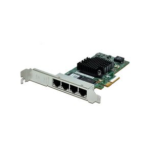 Dell X8DHT Network Card I350-T4 PCI-E 2.1 x4 5 GT/s 10 / 100 / 1000 Quad Port Gigabit Ethernet Server Adapter