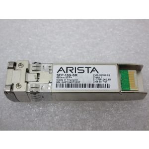 Arista XVR-00001-02 Optical Transceiver SFP-10G-SR 850nm SFP+ 10Gbps