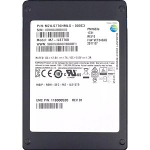 Samsung MZ-ILS7T60 PM1633a 7.68TB SAS 12Gbps 2.5Inch SSD