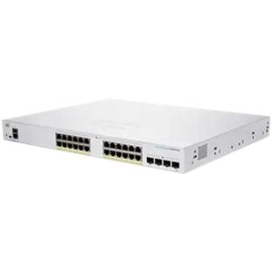 CISCO CBS250-24P-4X  CBS250 24x PoE+ (195W) GE + 4x 10G SFP+
