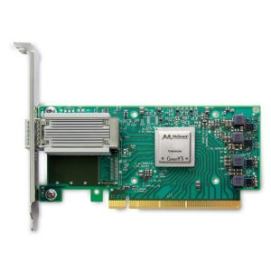 Dell 540-BCDK Mellanox ConnectX-5 VPI CX555A Single Port 100GB QSFP PCIe 3.0 x16 Network Adapter FH Ref