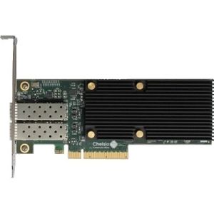 Dell VV004 Chelsio T520-CR High Performance Dual Port 10 GbE Unified Wire Adapter PCI Express x8, Optical Fiber