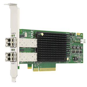 Broadcom LPe31002-M6 2 Ports 16GFC Short Wave Optical–LC SFP+ (Upgradeable to 32GFC) Fibre Channel Host Bus Adapter FH Ref