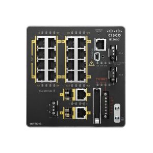 Cisco IE-2000-16TC-G-E Industrial Ethernet 2000 Series Managed Switch Ref
