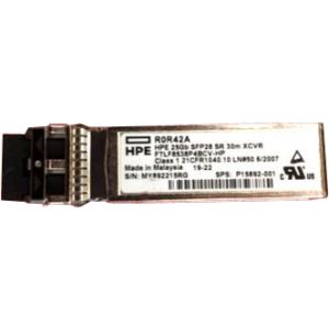 HPE R0R42A 25GbE SFP28 SR 30 meter Transceiver