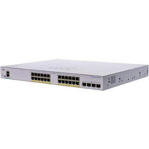 Cisco CBS350-24FP-4G Switch CBS350 24x PoE+ (370W) GE + 4x SFP