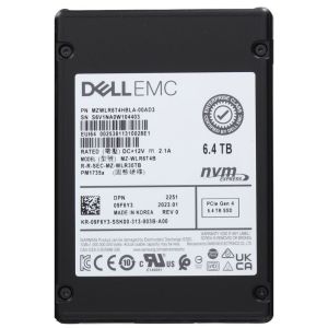 SAMSUNG MZWLR6T4HBLA-00AD3 6.4TB Mixed Use 3DWPD NVMe 2.5Inch U.2 TLC Ssd
