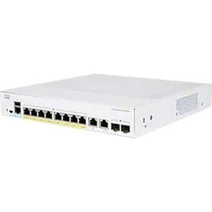 Cisco CBS350-8P-2G CBS350 8x PoE+ (67W) GE + 2x GE/SFP Combo Ref