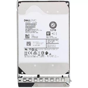 Dell 400-AXLO 12TB SED 7.2K SAS 12Gbps 512e 256MB 3.5inch Hot-Plug HDD with Tray