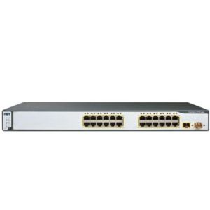 Cisco WS-C3750-24TS-S Catalyst 3750 24 10/100 + 2 SFP + IPB Image