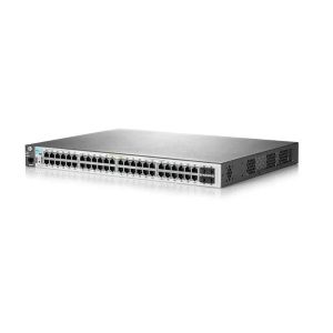 HPE J9772A#ABA Aruba 2530-48G-PoE+ 4SFP 370W 48 ports Managed Rack-Mountable Switch Ref