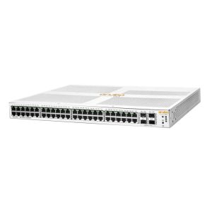 HPE JL686-61221 Aruba IO 1930 48G Class4 PoE 4SFP-SFP+ 370W Switch RETAIL