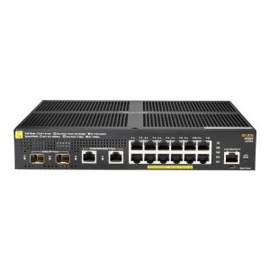 HPE JL693A#ABA Aruba 2930F 12G PoE+ 139W Switch