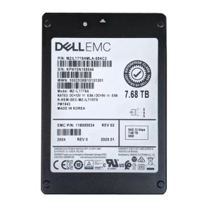 Samsung PM1643 MZ-IL7T76A SSD 7.68 TB SAS 12Gb/s EMC OEM Refurbished