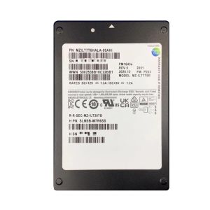 Samsung PM1643a MZ-ILT7T6B SSD 7.68 TB SAS 12Gb/s Hitachi OEM Refurbished