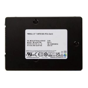 Samsung PM983A MZ-QLB7T6B SSD 7.68 TB PCIe 3.0 x4 (NVMe) Brand New