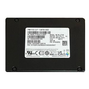 Samsung PM1733 MZ-WLJ7T60 SSD 7.68 TB PCIe 4.0 x4 (NVMe) DELL OEM Refurbished