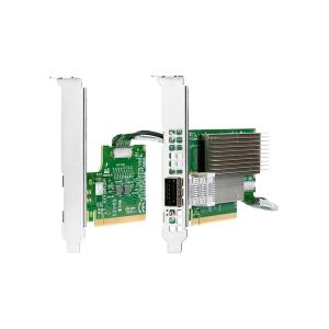 HPE P06154-H21 MCX653105A-HDAT InfiniBand HDR/Ethernet 200GB 1-Port QSFP56 PCIe3 x16 Adapter