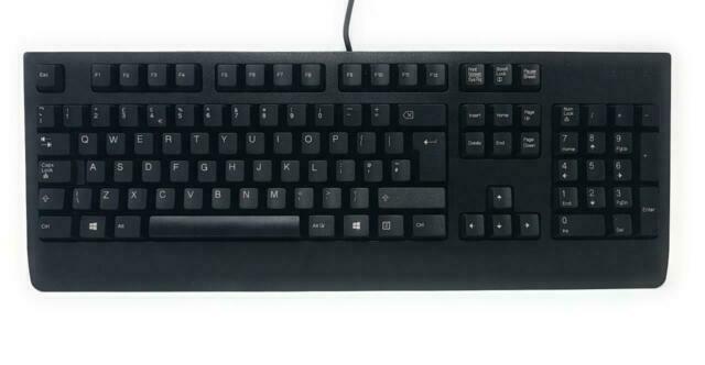 Lenovo Preferred Pro II keyboard USB QWERTY Dutch Black
