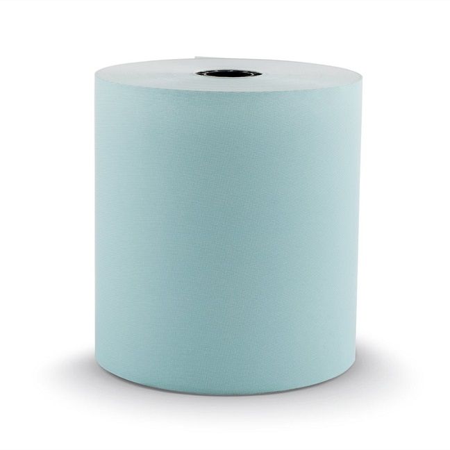 HEIPA Technische Papiere Blue4est Receipt roll, thermal paper, 57mm, longlife, light blue
