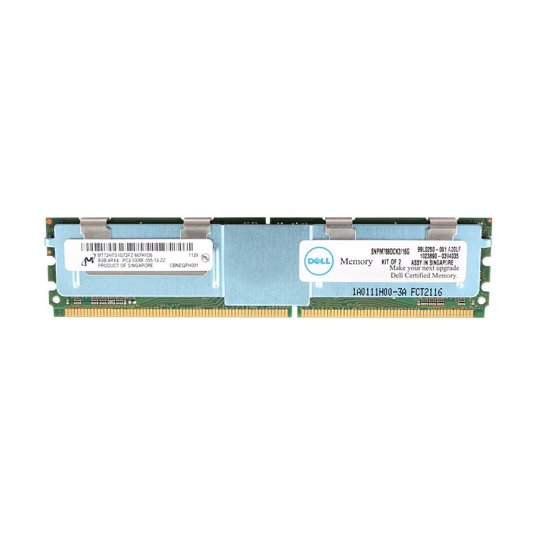 DELL 8GB (1X8GB) DDR2 PC2-5300 FB MEMORY MODULE