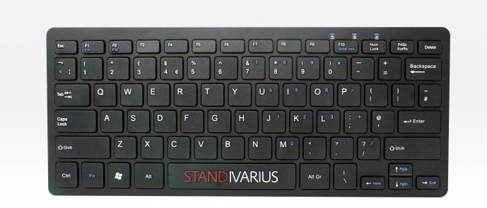 STANDIVARIUS Piano II USB keyboard QWERTY English Black